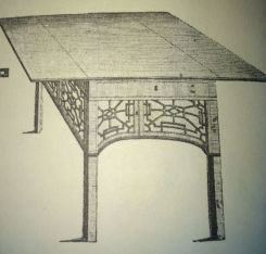 Chippendale China and Breakfast Table