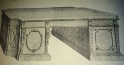 Chippendale Library Table