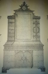 Chippendale Dressing Chest and Bookcase