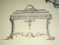 Chippendale Writing Table