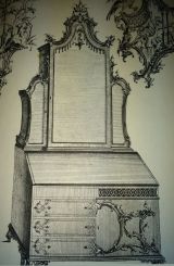 Chippendale Desk and Bookcase