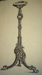 Chippendale Candle Stand