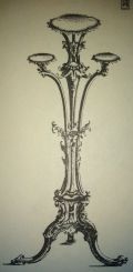 Chippendale Candle Stand