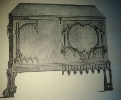 Chippendale Gothic Clothes Chest