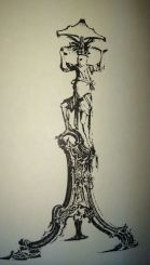 Chippendale Candle Stand