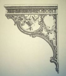 Chippendale Bracket for Marble Slabs