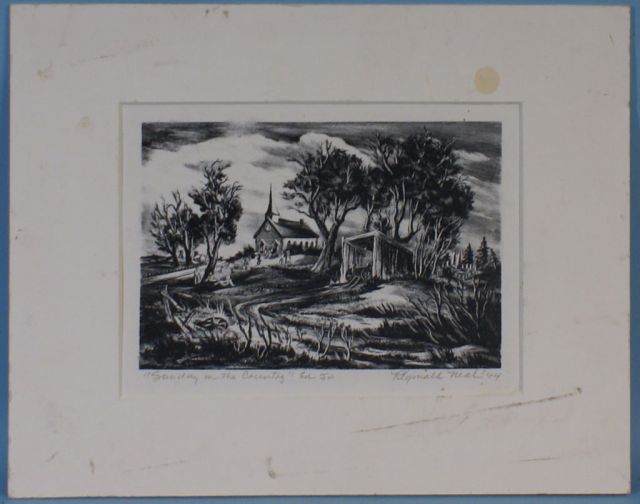 Print of Venice Scene