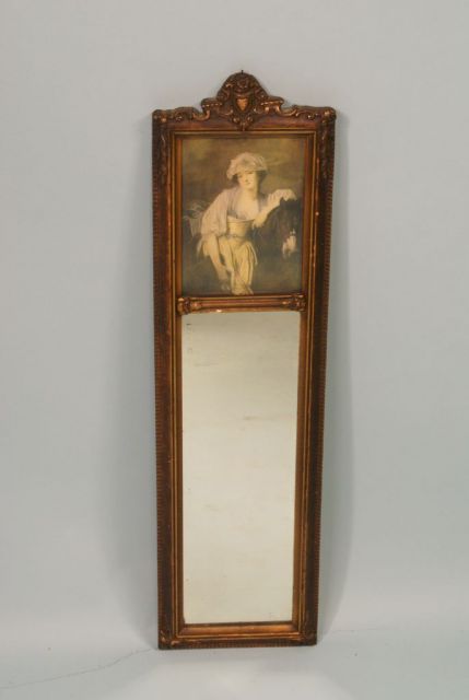 1940's Trumeau  Mirror