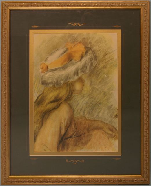 Renoir Print of Young Girl