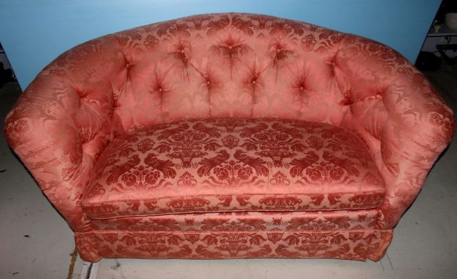 Pair Upholstered Settees