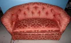 Pair Upholstered Settees