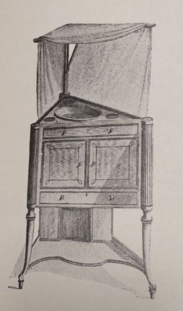 Sheraton Corner Wash-hand Stand