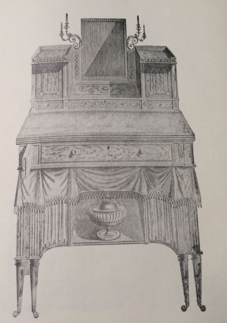 Sheraton Lady's Writing and Dressing Table