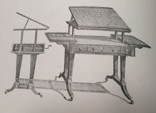 Sheraton Sofa Writing Table