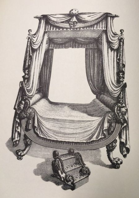 Sheraton Grecian Bed