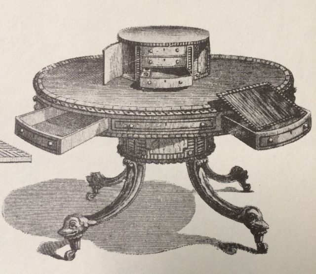 Sheraton Library Table