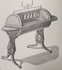 Sheraton Cylinder Writing Table