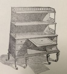 Sheraton Moving Bookcase