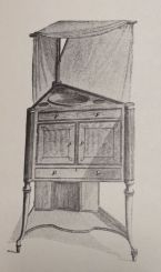 Sheraton Corner Wash-hand Stand