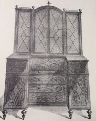 Sheraton Cylinder Bookcase