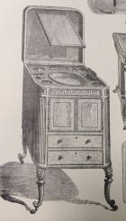 Sheraton Horseshoe Writing Table