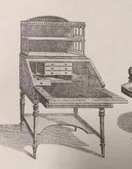 Sheraton Bureau Bookcase