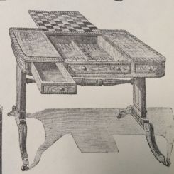 Sheraton Gentleman's Shaving Table