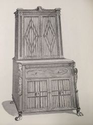 Sheraton Secretary and Bookcase