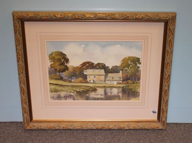 "The Old Stone Mill" Watercolor, by Ray Campbell-Smith