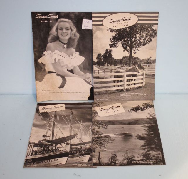 Four 1948 Scenic Magazines