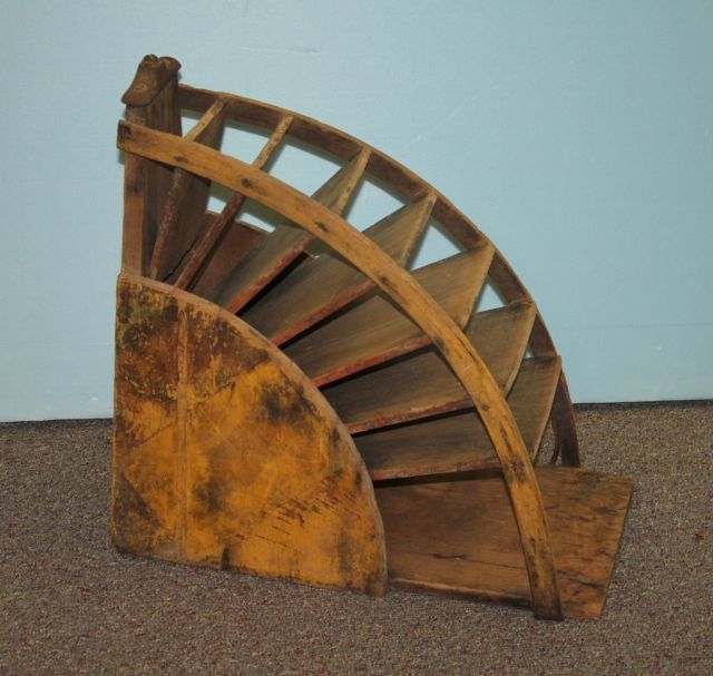 Old Store Wood Divided Cabinet