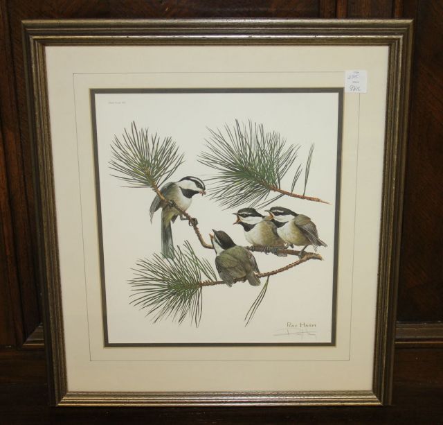 Ray Harm Chick-A-Dees Print