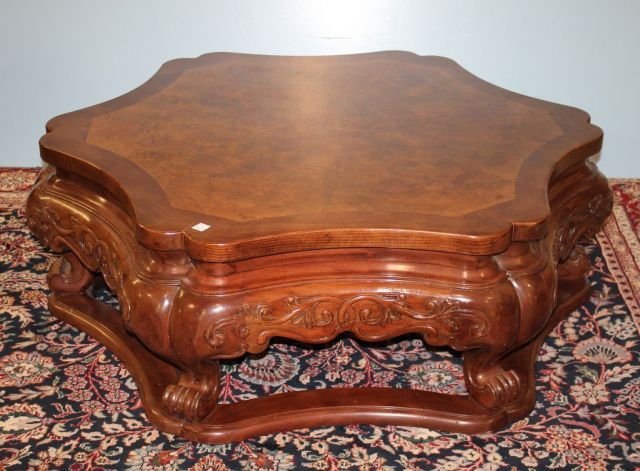 Contemporary Six Sided Coffee Table