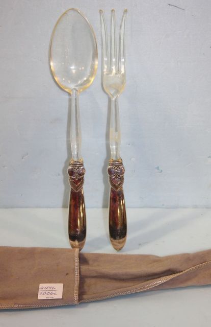 Sterling Handle Salad Set