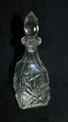 Vintage Cut Glass Perfume Bottle