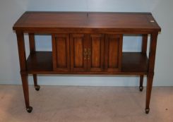 Contemporary Walnut Server