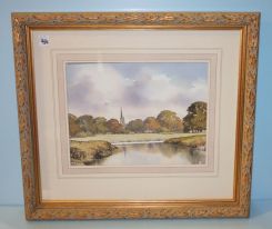 "Buford Church" Watercolor