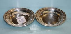 Two Reed & Barton Sterling Nut Dishes