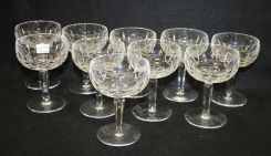 Set of Ten Waterford Glasses