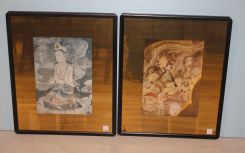 Pair of Contemporary Art Lore Japanese Deity Prints