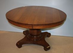 Round Oak Dining Table
