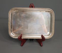 New Orleans Mardi Gras Silverplate Tray