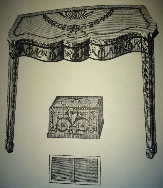 Hepplewhite Pier Table