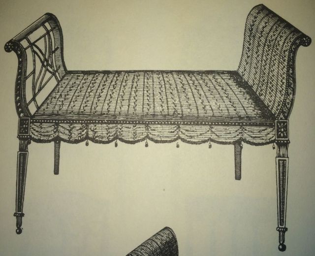 Hepplewhite Window Seat