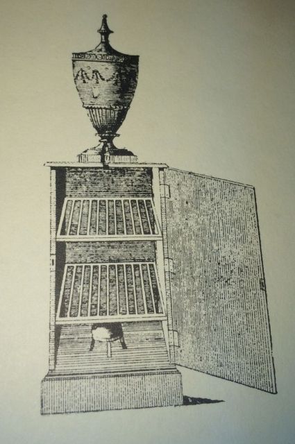 Hepplewhite Pedestal and Vase