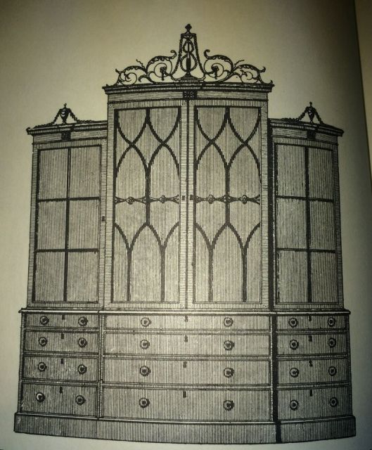 Hepplewhite Library Case