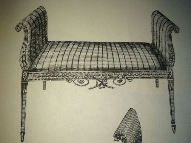 Hepplewhite Window Seat