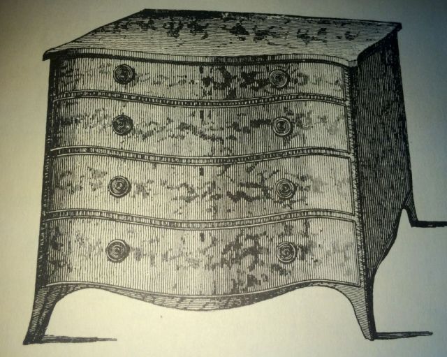 Hepplewhite Dressing Drawer