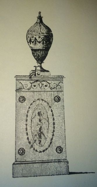 Hepplewhite Pedestal and Vase