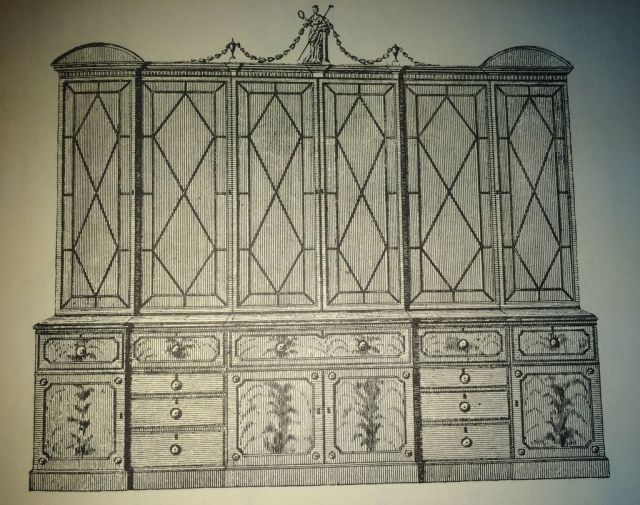 Hepplewhite Library Case